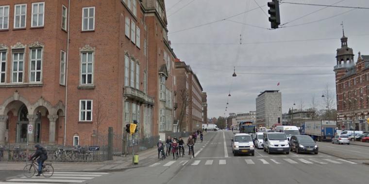 Over dobbelt så mange cyklister som bilister på H.C. Andersens Boulevard