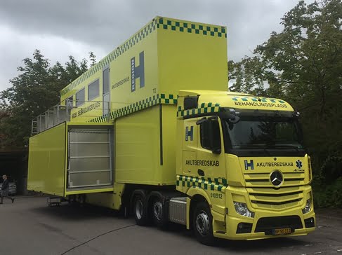 17 meter lange ‘ambulancer’ skal kunne rykke ud ved terror i København