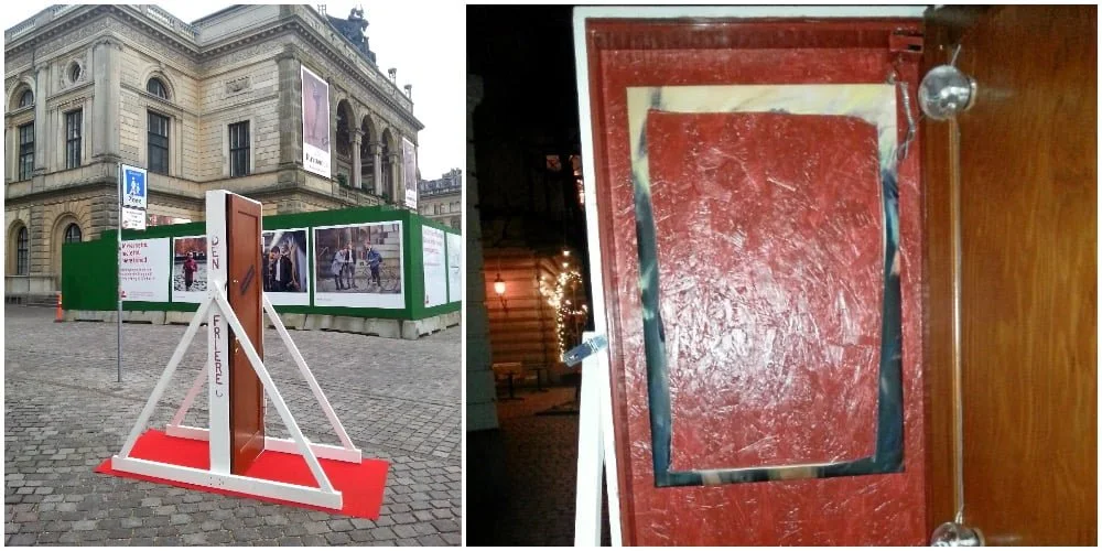 Vovet kunstværk udsat for hærværk på Kongens Nytorv: ‘Det er bevidst sabotage’