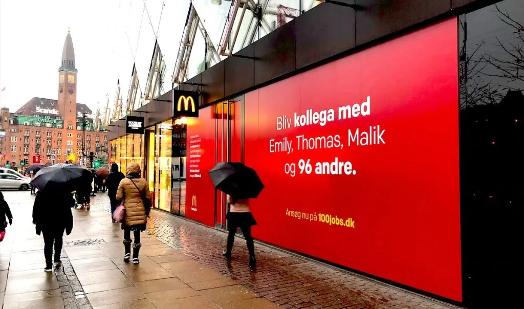 Kæmpe McDonald’s åbner ved Rådhuspladsen – søger 100 nye medarbejdere