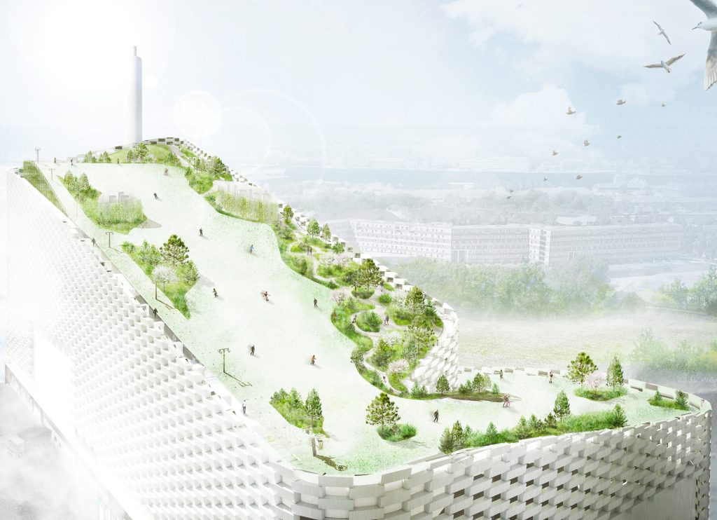Naturskøn park i 88 meters højde: Sådan kommer Amagers nye skiløjpe til at se ud