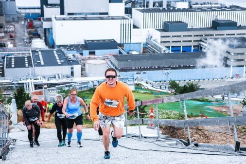 Byens stejleste stafet åbner ny bjergsports-legeplads